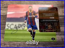 Lionel Messi Signed (Soccer Barcelona) 8x10 Photo Original Autograph withCOA