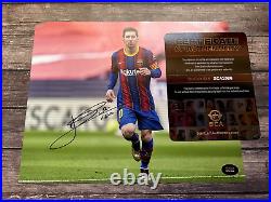 Lionel Messi Signed (Soccer Barcelona) 8x10 Photo Original Autograph withCOA