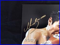 MARCO ANTONIO BARRERA & ERIK MORALES Dual Autographed 11x14 Photo