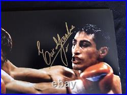 MARCO ANTONIO BARRERA & ERIK MORALES Dual Autographed 11x14 Photo