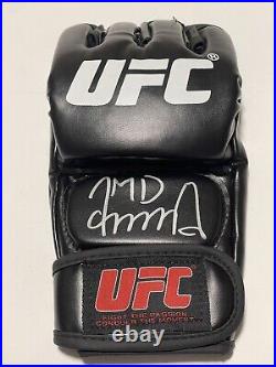 Merab Dvalishvili The Machine Signed UFC Glove Beckett BAS COA Autographed IP a