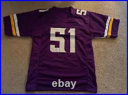 Minnesota Vikings Blake Cashman Signed Autographed Custom Jersey Beckett COA