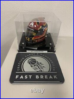 NEW Jeff Gordon Autographed BrandArt Nascar 24EVER Axalta Mini Size Helmet withCOA