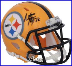 Najee Harris Autographed Steelers 75th Anniversary Mini Speed Helmet Fanatics