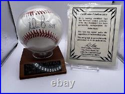 Nolan Ryan autographed baseball 5714 Strike Outs