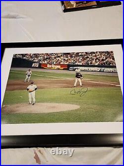 Orioles Cal Ripken Jr Autographed Framed 16x20 Color Photo