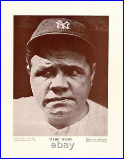 Portrait of Babe Ruth Sports Memorabilia Sports Memorabilia