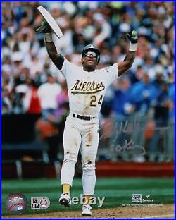 Rickey Henderson Athletics 8x10 Sports Memorabilia