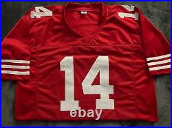 Ricky Pearsall Signed Autographed Pro Style Custom San Francisco 49ers Jersey