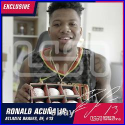 Ronald Acuna Jr. Braves Signed Autographed 2023 NL MVP 16x20 Photo USA SM BAS