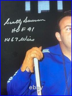 Scotty Bowman Signed Photo 11x14 Autograph JSA Stat Montreal Candiens HOF 1467