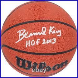 Signed Bernard King Knicks Basketball