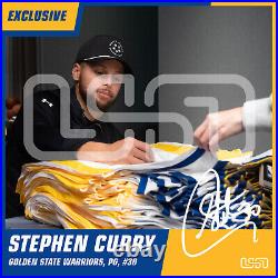 Stephen Curry Warriors Signed Autographed 16x20 Photograph Photo USA SM JSA #18