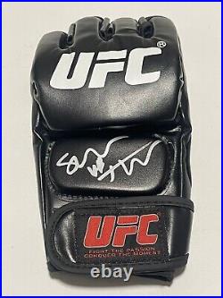Stephen Thompson Wonderboy Signed UFC Glove IP Beckett BAS COA Autographed a