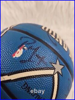 Super Rare Autographed basketball 2006-2007 Orlando Magic Team NBA Spalding