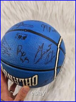 Super Rare Autographed basketball 2006-2007 Orlando Magic Team NBA Spalding