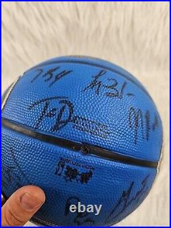 Super Rare Autographed basketball 2006-2007 Orlando Magic Team NBA Spalding