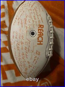 Tennessee Autograph Football