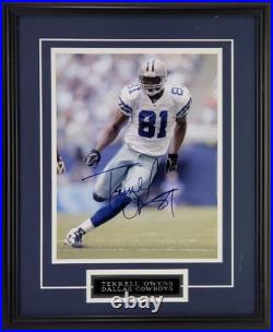 Terrell Owens Signed/Autographed 11×14 Photo In A 18×22 Frame(JSA COA)