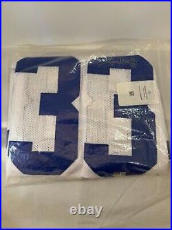 Tony Dorsett Autographed Cowboys stitched embroidered jersey #/33