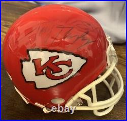 Tony Gonzalez Autographed Signed Kansas City Chiefs Mini Helmet With Coa
