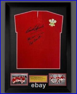 Wales Rugby Legends JPR WILLIAMS Phil Bennett & Gareth EdwardsSigned&Framed £299