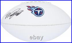 Will Levis Tennessee Titans Autographed White Panel Football