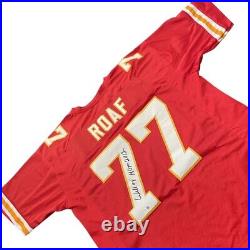 Willie Roaf HOF 2012 Autographed Jersey Red CHIEFS Jersey COA TRISTAR MINT